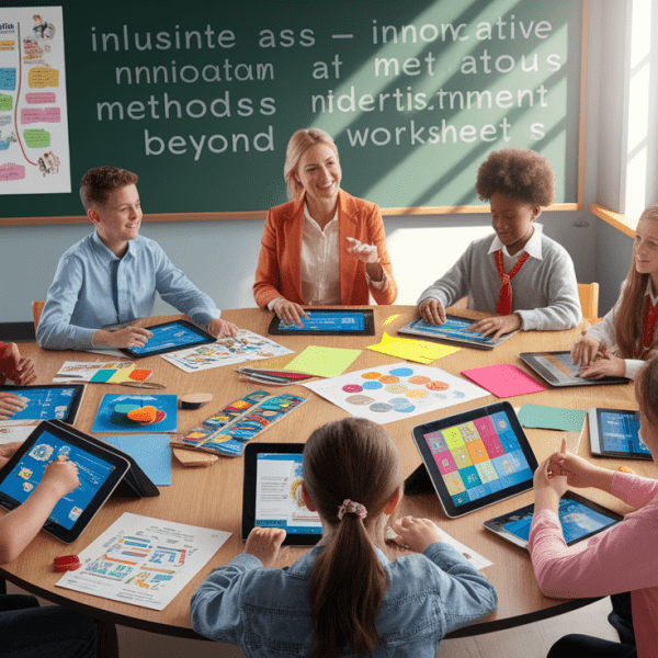 Beyond the Worksheet: Integrating Engaging Assessment Methods into Your Lesson Plans